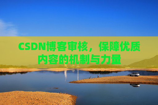 CSDN博客审核，保障优质内容的机制与力量